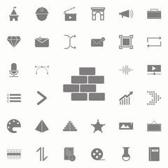 bricks icon. web icons universal set for web and mobile