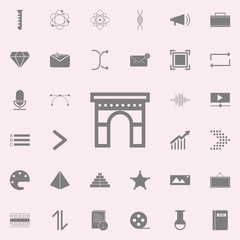 arch icon. web icons universal set for web and mobile