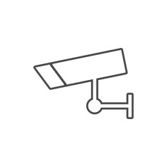 videcam icon. Element of cyber security for mobile concept and web apps icon. Thin line icon for website design and development, app development