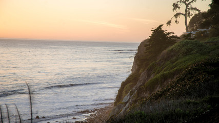 Santa Barbara Sunset Train Tracks