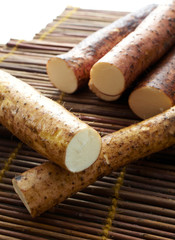 Fresh ingredients, yam