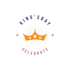 Happy Kings Day Vector Template