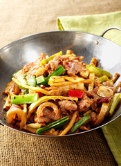 Delicious Chinese cuisine, Potted bamboo shoots