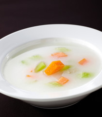 Delicious Chinese cuisine, Chinese yam soup