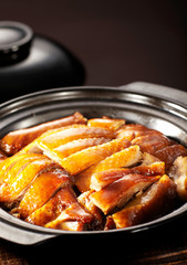 Delicious Chinese cuisine, Braised Duck Pot