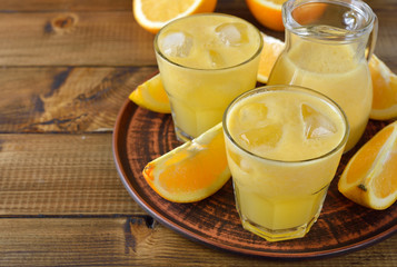 Fresh orange juice