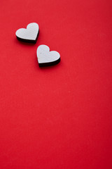 Fototapeta premium 14th february Valentine hearts concept