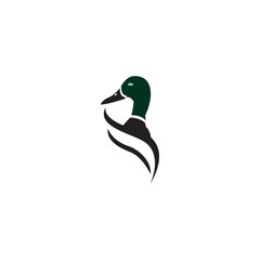 Duck Logo vector template
