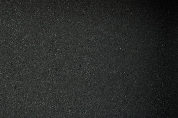 Clean black soft foam surface