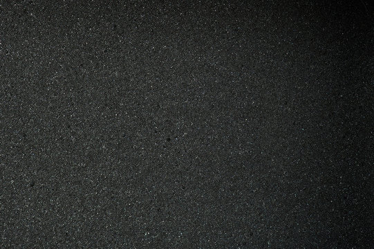 Clean black soft foam surface