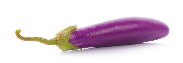 Eggplant isolated on a white background