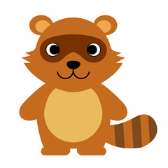 Obraz premium タヌキのキャラクター