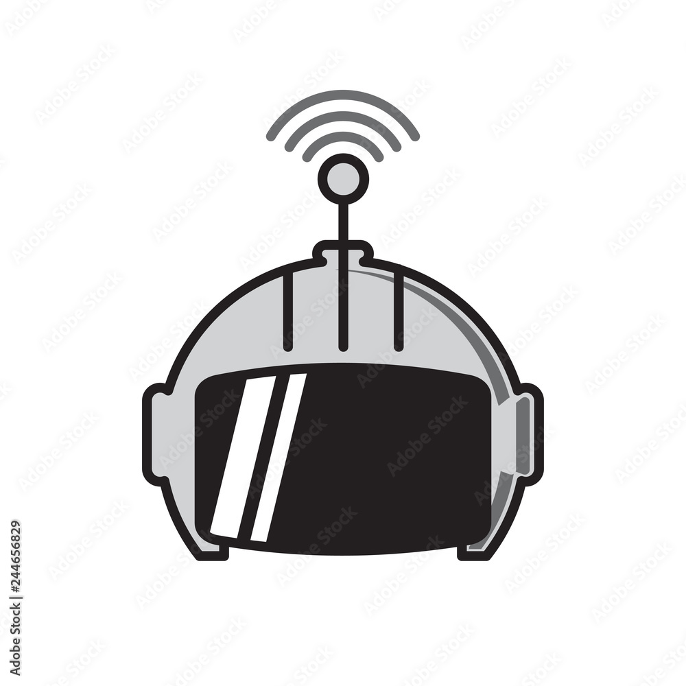 Poster bot icon on white background for graphic and web design, modern simple vector sign. internet concept
