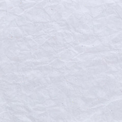 Crumpled white recycled paper background for business communication and education concept design.