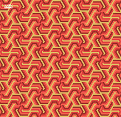 Abstract background with geometric seamless pattern. Eps10 Vector illustration