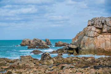 Plougrescant, C&ocirc;tes-d'Armor, Bretagne, France.