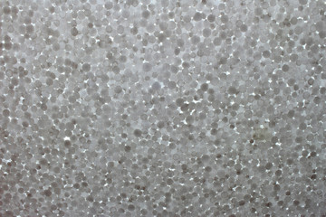 closeup white foam for texture background