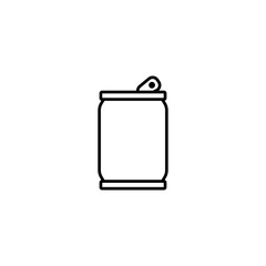 drink can icon vector