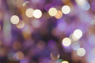 Purple background bokeh