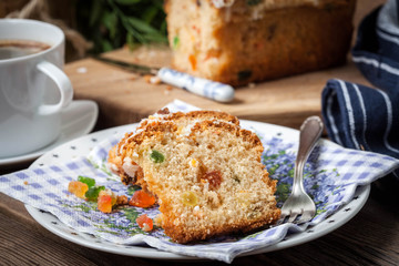 Christmas fruit cake.