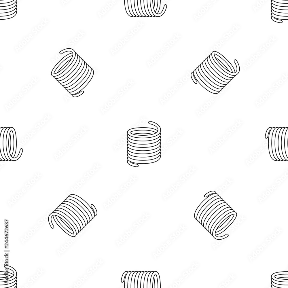 Poster flexible cable pattern seamless vector repeat geometric for any web design