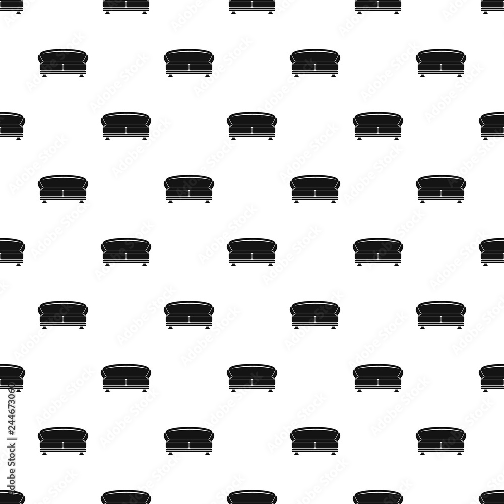 Poster oval sofa pattern seamless vector repeat geometric for any web design