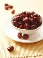 Delicious Chinese food, honey red dates