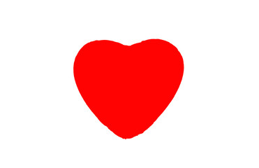 heart isolated on white background