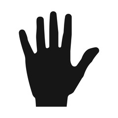 Vector design of human and part symbol. Collection of human and woman stock symbol for web.