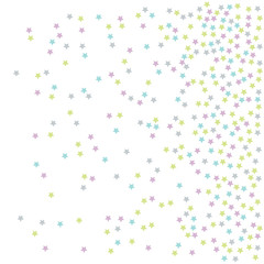 Many Random Falling Stars Confetti