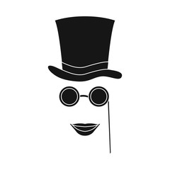 Isolated object of party and birthday symbol. Set of party and celebration stock symbol for web.