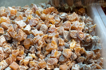 Raisins with close up view.