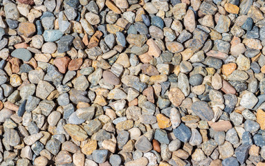 Abstract background of colors pebble stones