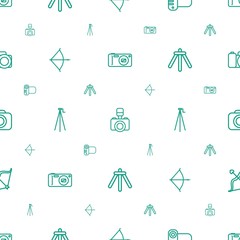 shoot icons pattern seamless white background