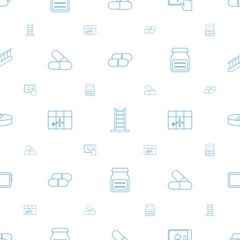 tablet icons pattern seamless white background