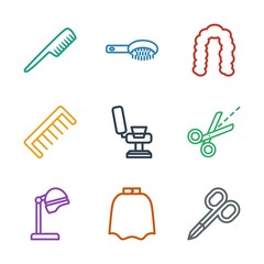 hairdresser icons