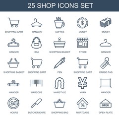 shop icons