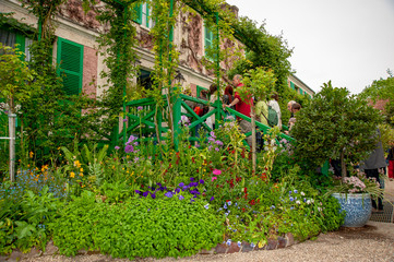 Naklejka premium Giverny , maison Monet