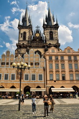 Obraz premium Praga, Rynek Starego Miasta