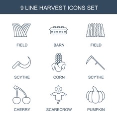 9 harvest icons