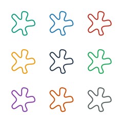 Obraz premium icon white background