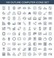 100 computer icons