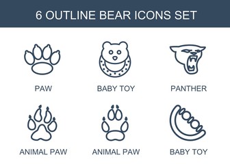 bear icons
