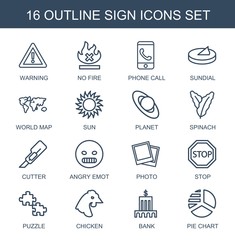 sign icons