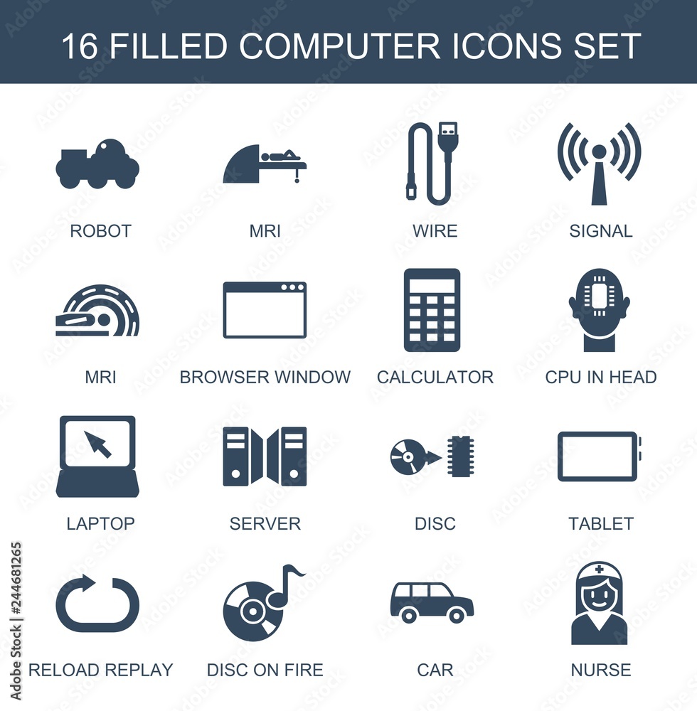 Sticker computer icons