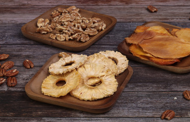 dried fruits and nuts
