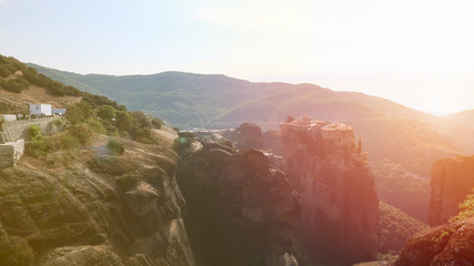 Monastries Meteora Mountains