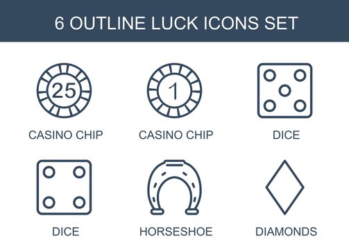 6 luck icons