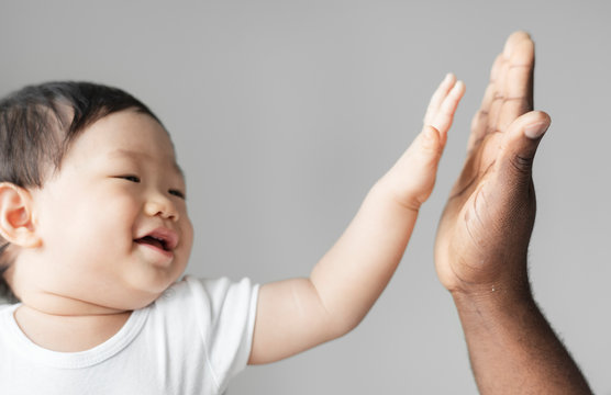 Baby Giving A High Five