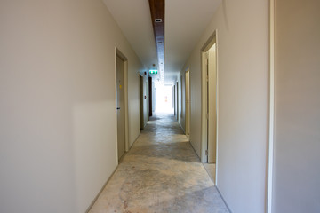 Construction of the building premises